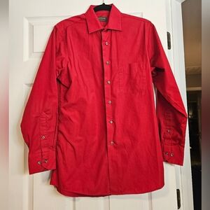 Arrow Classic Fit Red button down